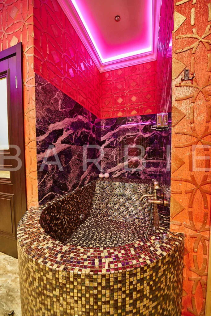 Интерьер салона Barbie Spa в Москве